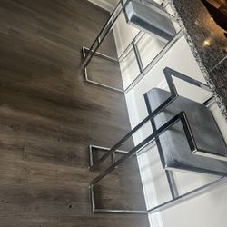 Gray Bar Stools
