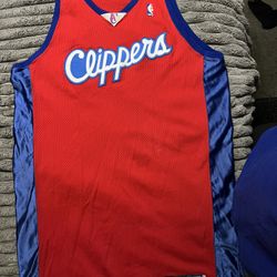 Reebok Los Angeles Clipper NBA Basketball Blank Team Issued Jersey 
