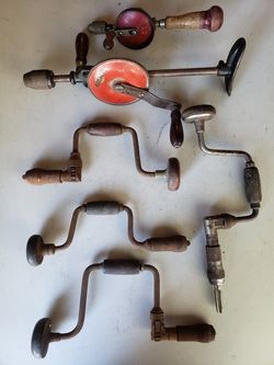 Vintage Hand Drills