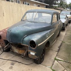 1949 Plymouth Fix It Or For Parts 