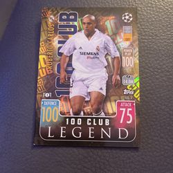 ROBERTO CARLOS SPORTS CARD