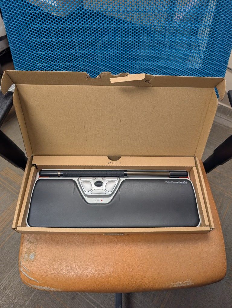 Contour RollerMouse Red Plus Wireless Ergo Mouse