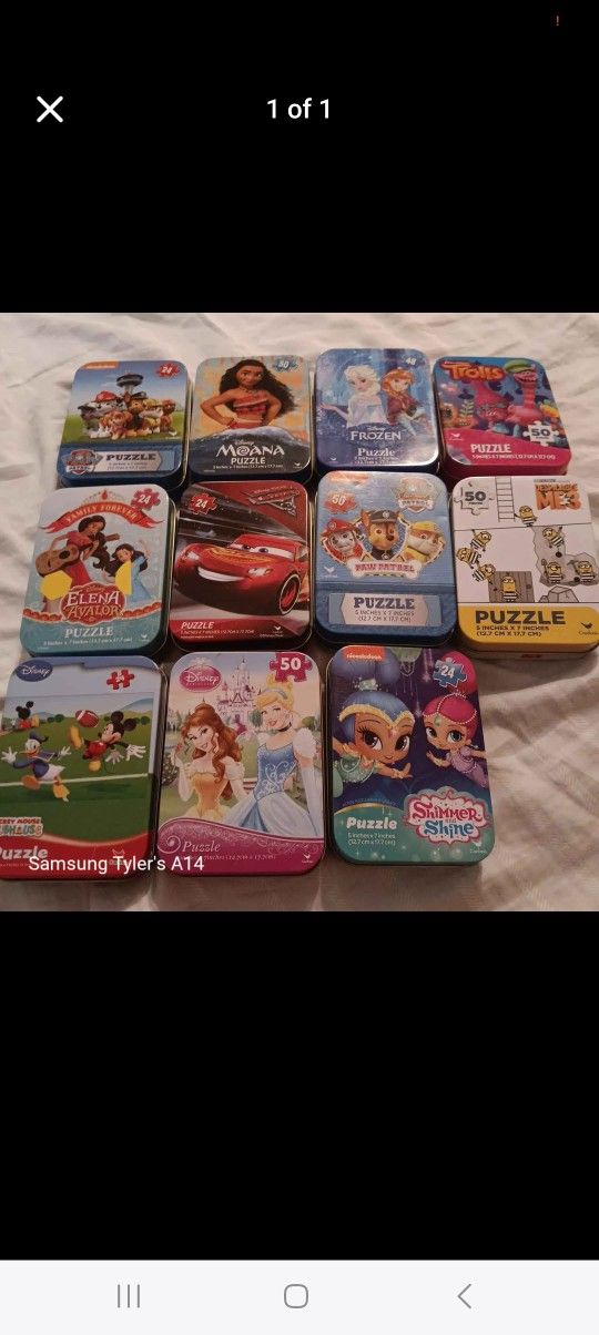 Kids Puzzles All For $20