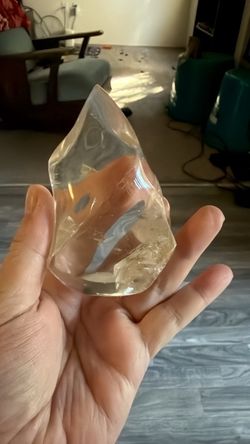 Smokey Quartz Crystal Flame