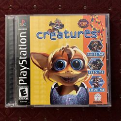 Creatures PlayStation Game CIB