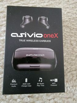 ASIVIO ONE X EAR BUDS BRAND NEW NEVER BEEN USED