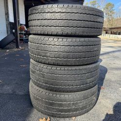 225 75 16 Nexe Rodian Set of 4 Used