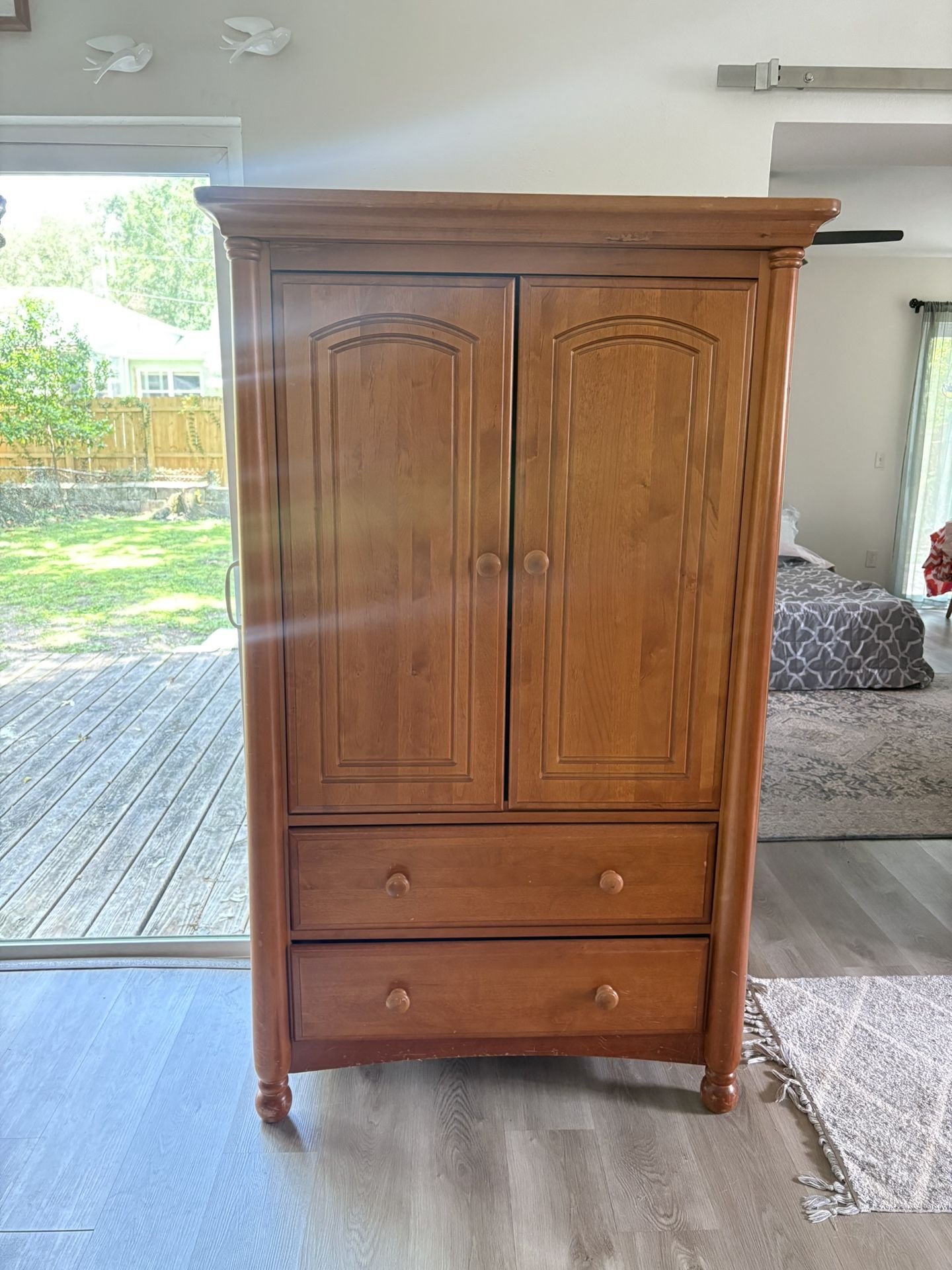 Solid Wood Wardrobe