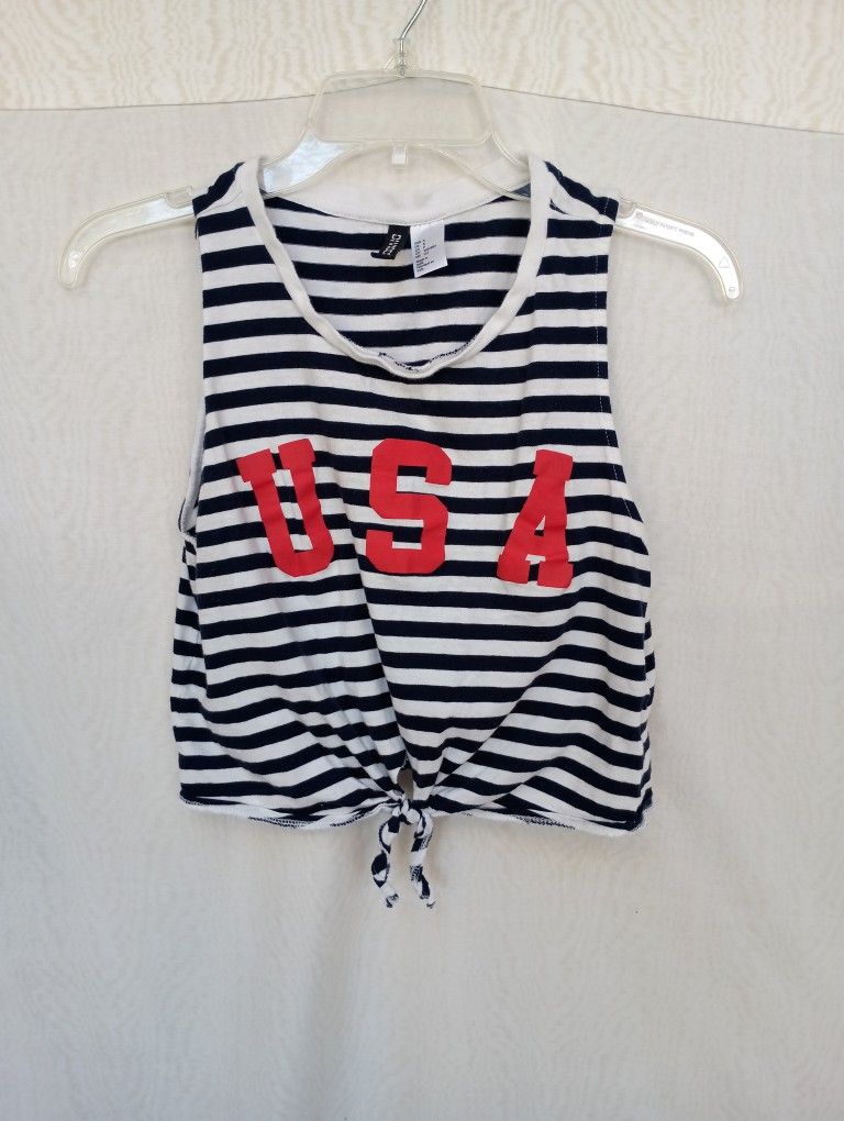 USA Crop Top Size S