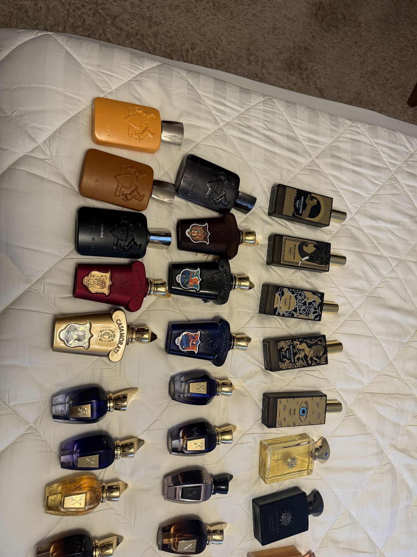 Selling Rarely Used Almost New Niche Perfume Collection