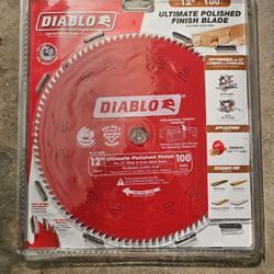 Diablo - 12in. x 100-Tooth Ultimate Polished Finish Saw Blade for Wood