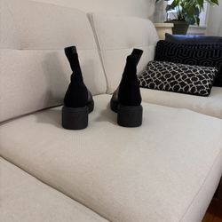 Stuart  Weitzman Black Leather Boots