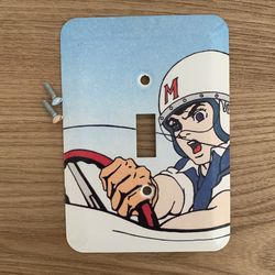 Speed Racer single toggle switch plate
