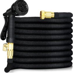 Expanding Expandable Flexible Garden Water Hose with Spray Nozzle 75FT