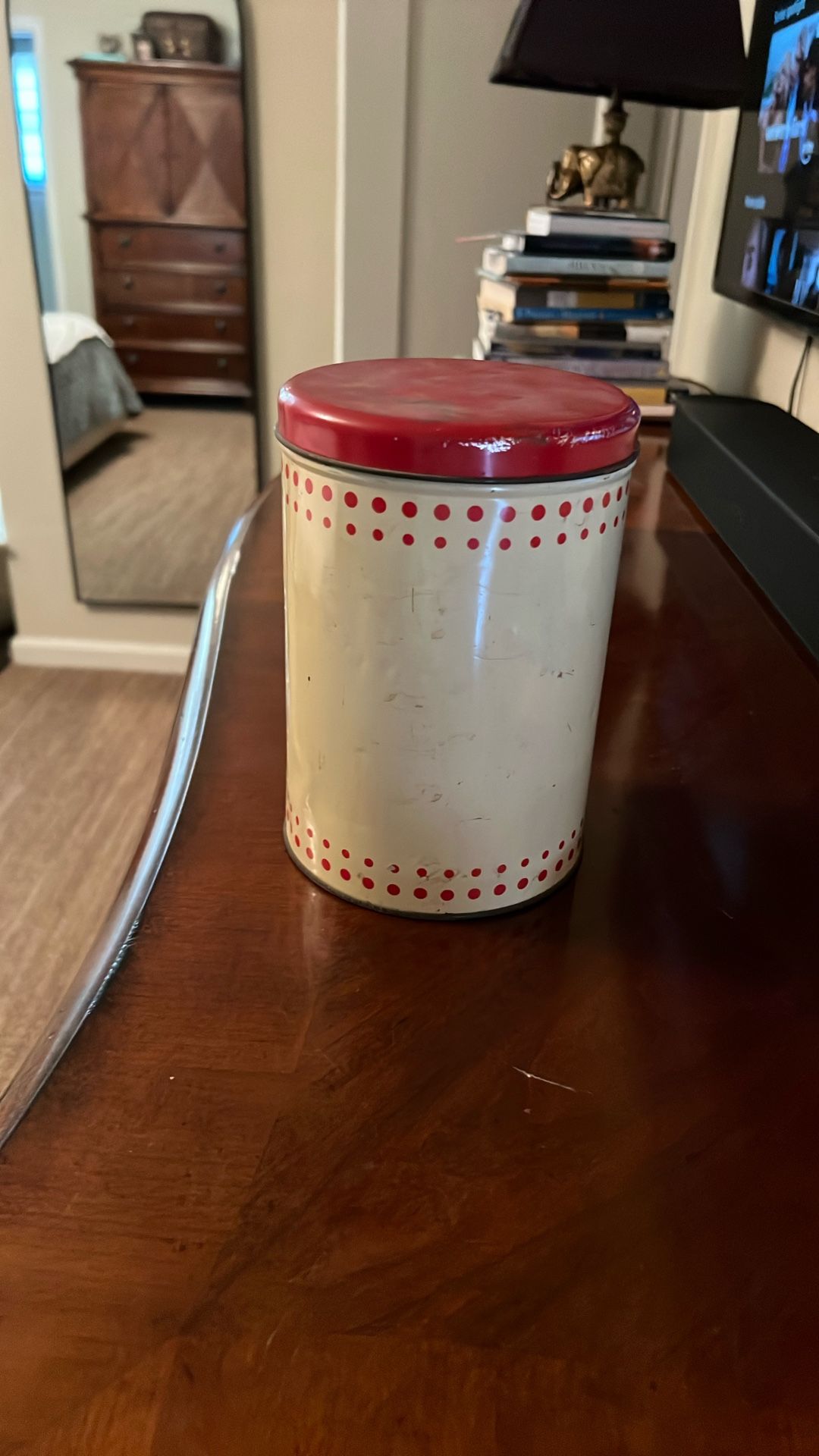 Vintage Tin Canister