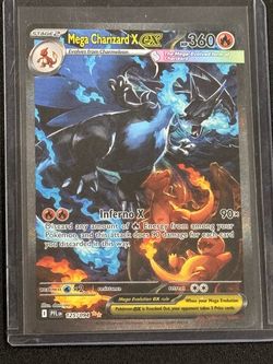 Mega Charizard X ex Pokémon Card 125/094