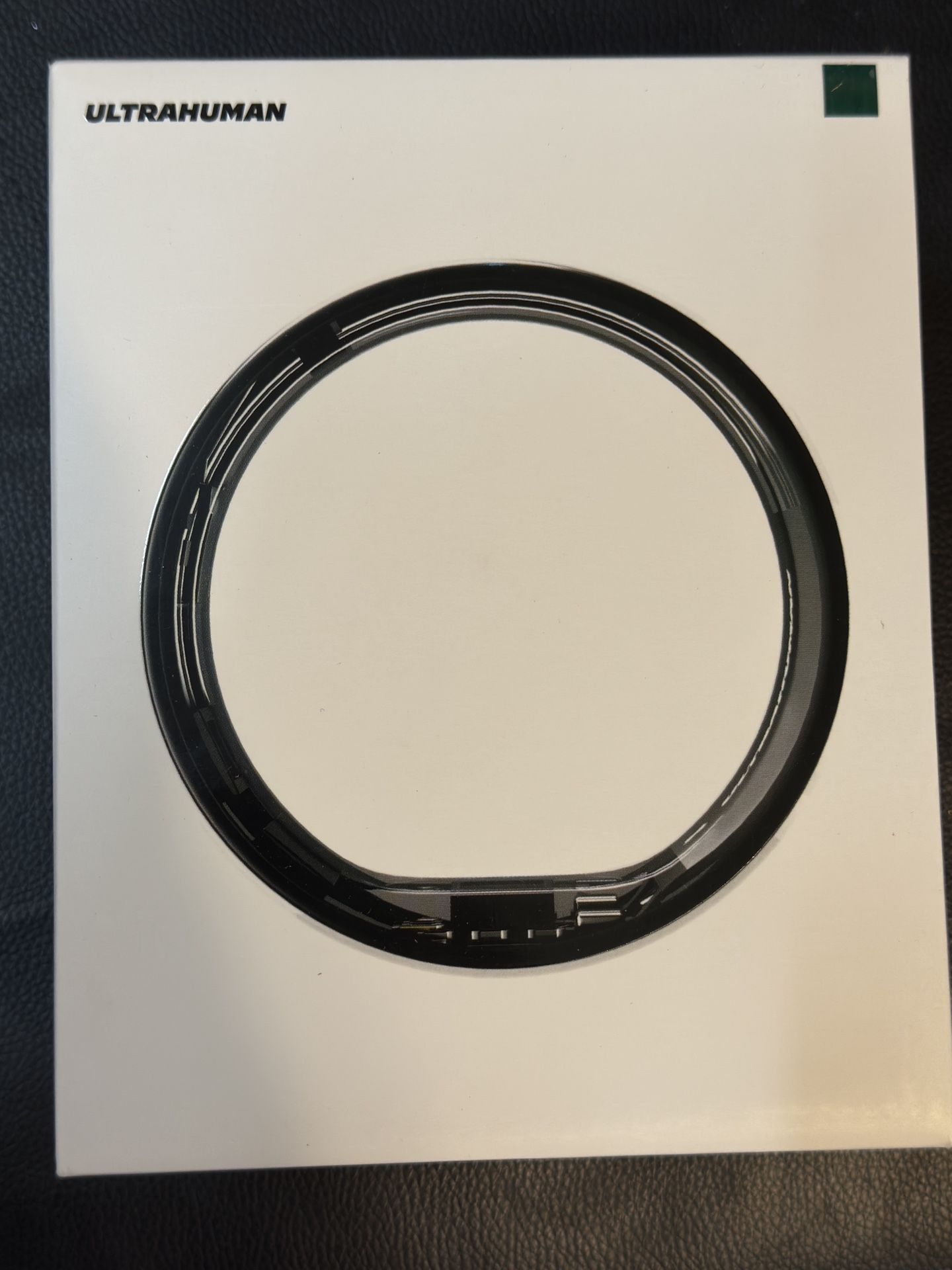 Ultrahuman Ring AIR Smart Ring (Size 8) Air Raw Titanium Ultra Human Brand 🆕