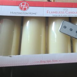 Led Flamesless Candle Set