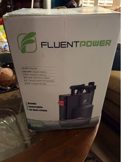 Pump new in box