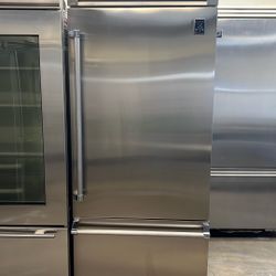 HESTAN 36”WIDE BUILT IN BOTTOM FREEZER REFRIGERATOR 