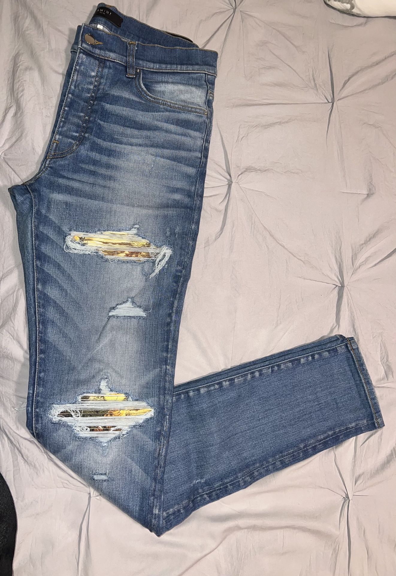 AMIRI ALOHA MX1 JEAN 70'S INDIGO