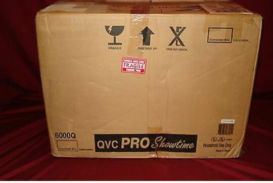 QVC Ronco Showtime 6000q Professional bbq rotisserie deluxe oven