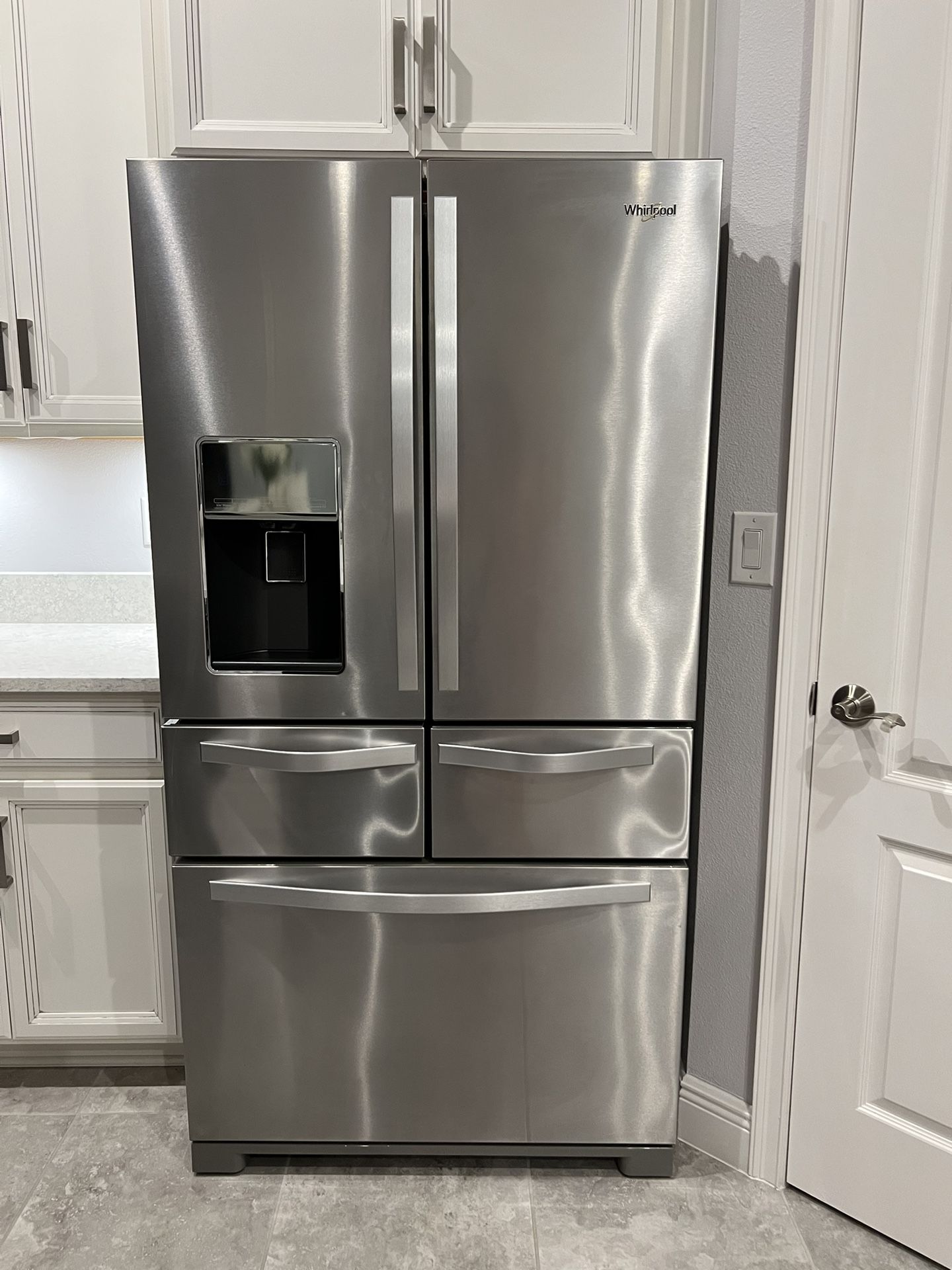 Whirlpool Standard-Depth 25.8-Cu. Feet 5 -Door French Door Refrigerator