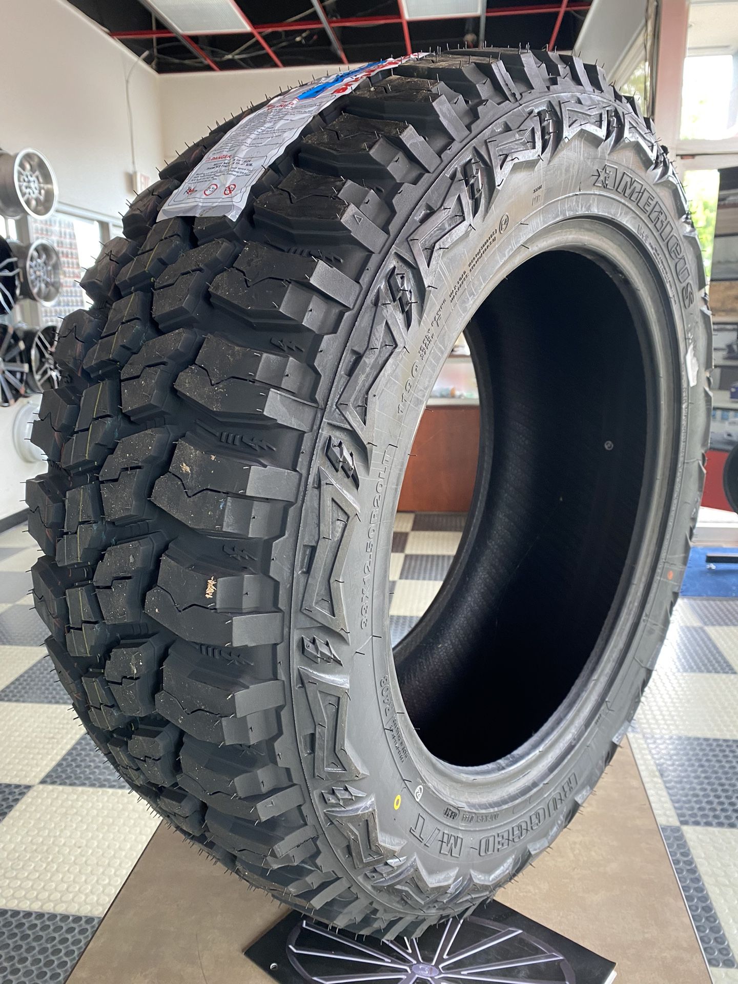4 New Tires 33/12.50/20 Mud Terrain