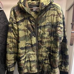 Black Rifle Camo Zip up Hoodie 