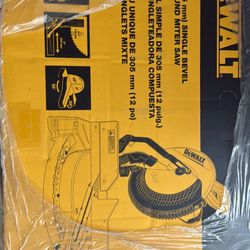 Dewalt Single Bevel Compound Miter Saw