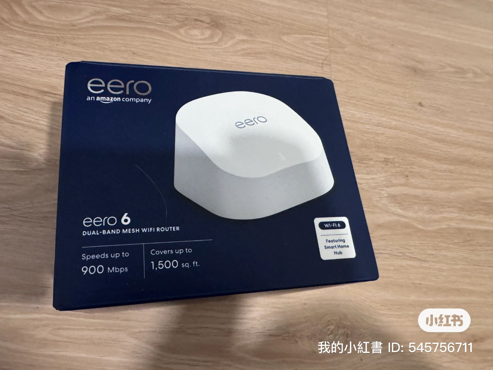 eero 6 Dual Band Mesh WiFi Router