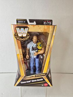 WWE Stone Cold Steve Austin Legends Series 30 Mattel Elite Collection Figure New