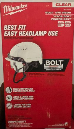 Milwaukee BOLT Pivoting Fog-Free Clear Visor