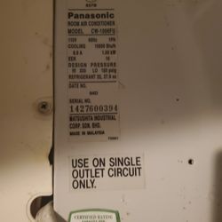 Panasonic  Air Conditioner 