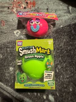 Smushers and Smush Mart green apple