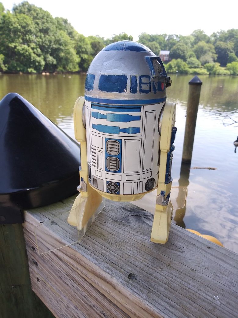 Vintage Star Wars R2 D2 Figure Rocket