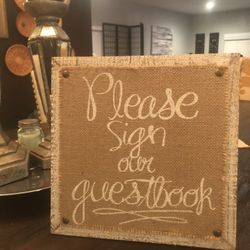 Wedding Sign