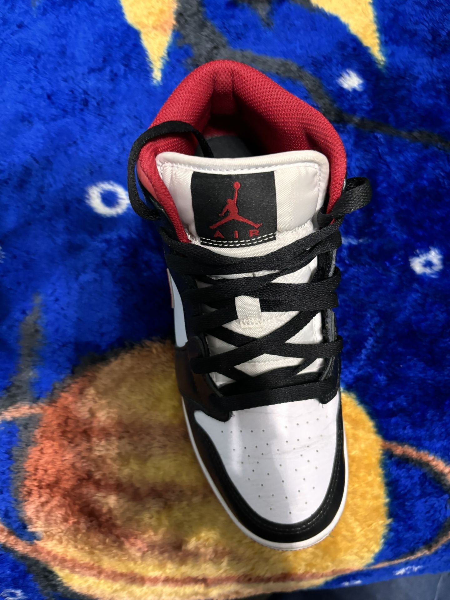 Jordan Kids' Grade School Air Jordan Mid Basketball Shoes Size