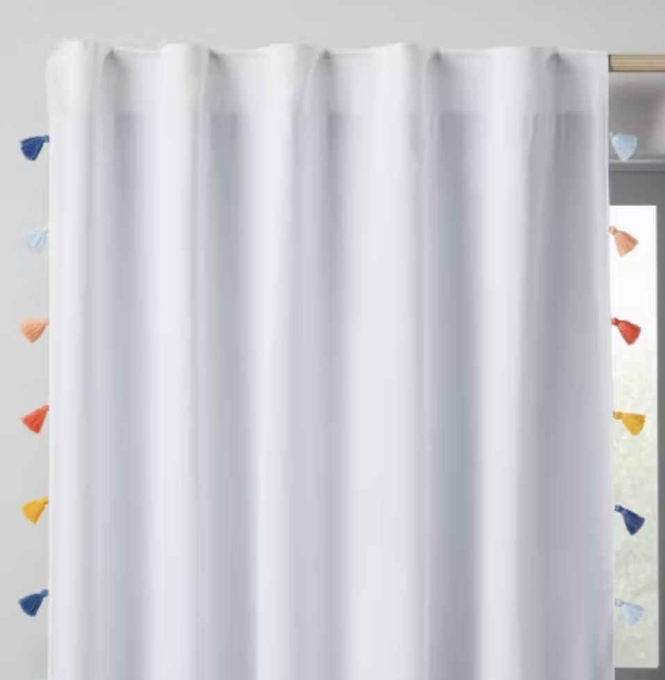 Pillow Cloud Tassel Curtains