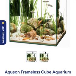 Aqueon 14 Gallon Cube Aquarium 