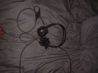 Black Logi gaming Headphones