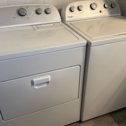 Whirlpool Washer And Dryer 