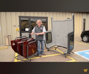 Jeep wrangler hardtop and door storage system bestop hoss