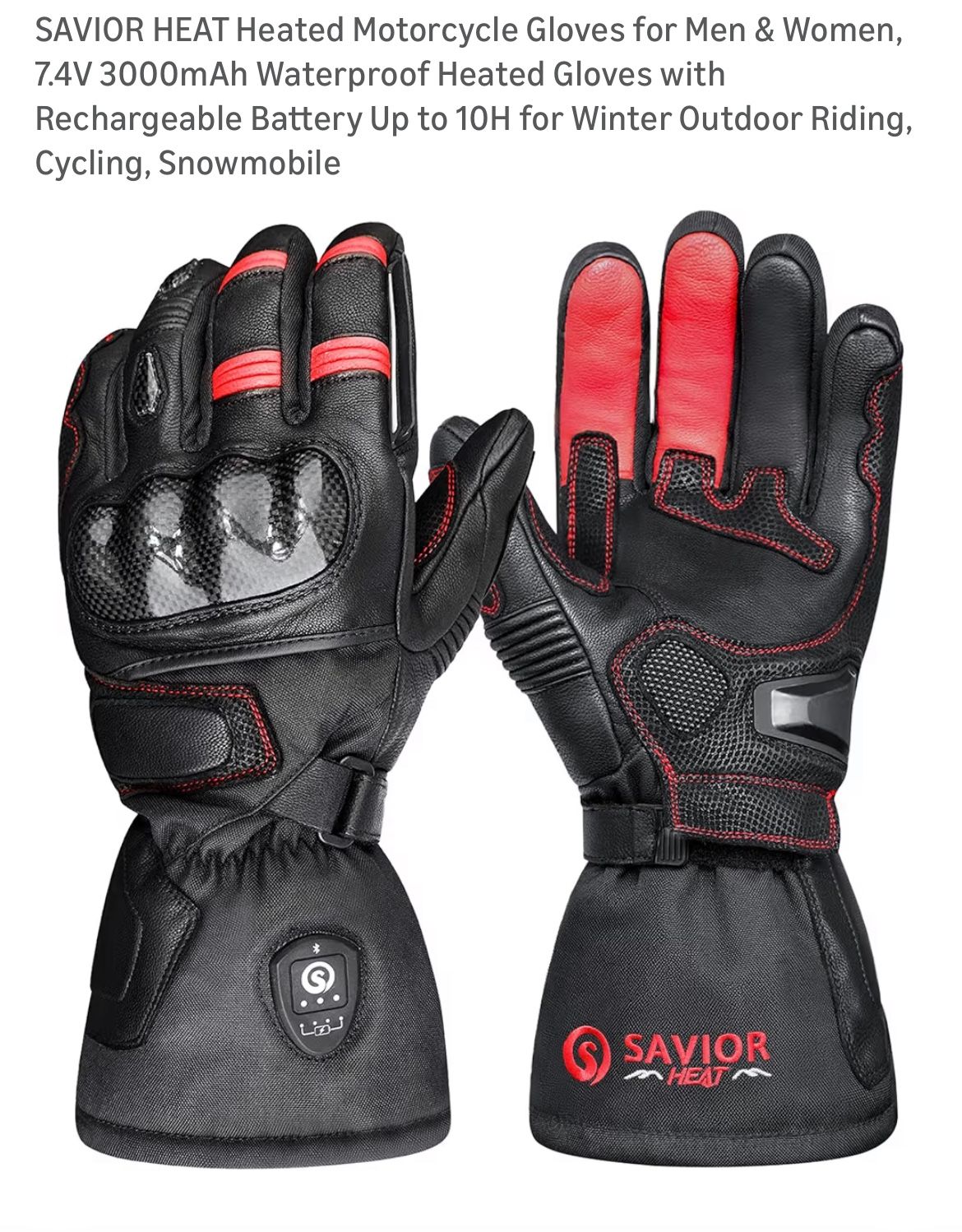 NEW• Heated Riding Gloves Size XL