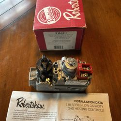 Gas Valve Robertshaw 710-511 Works Perfect 