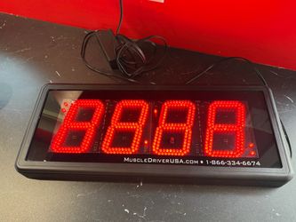 Muscle Driver USA ‘Clock Gone Bad’ Interval Gym Timer
