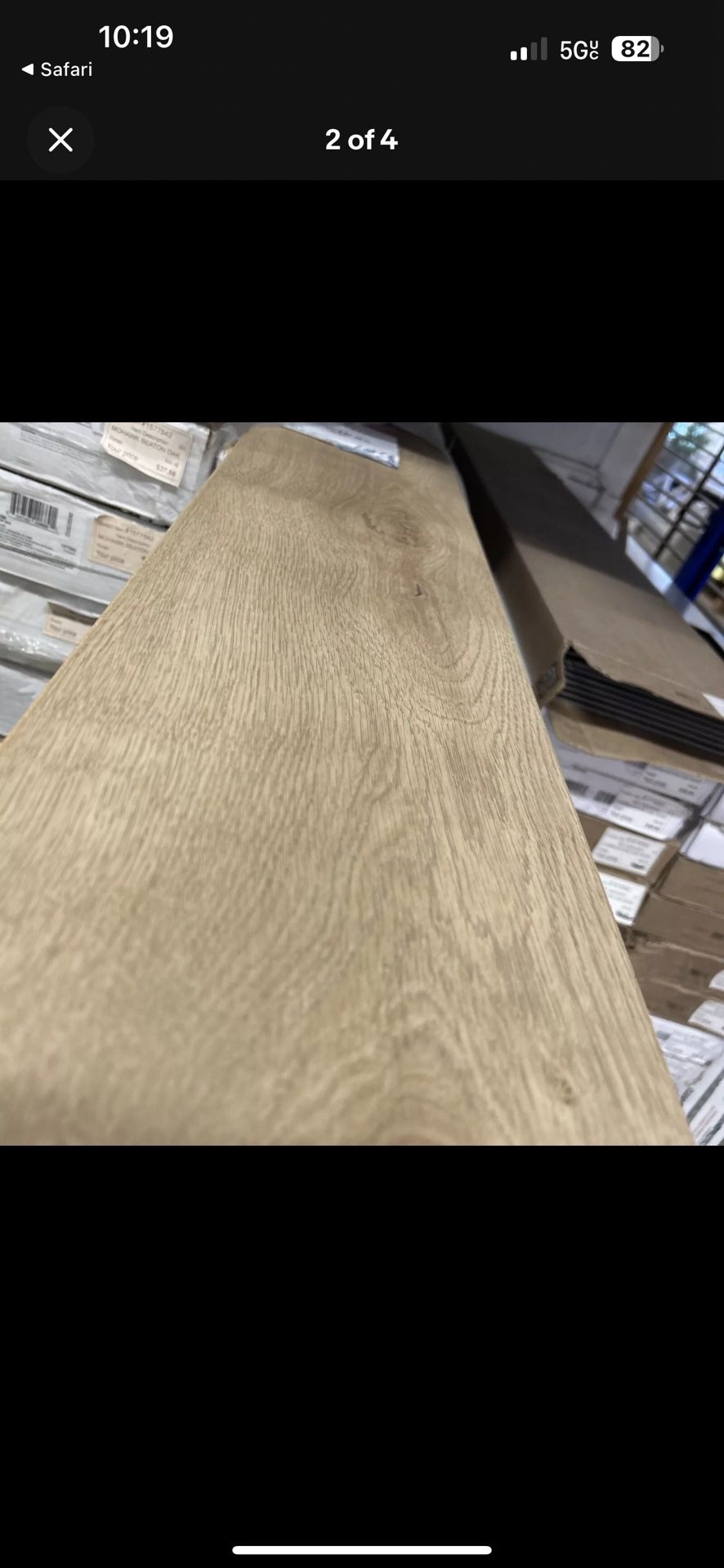 Mohawk Home Seaton Oak Waterproof Laminate Flooring With Padding Attached