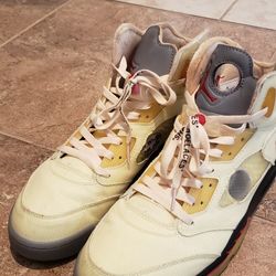 Off White Sail Air Jordans