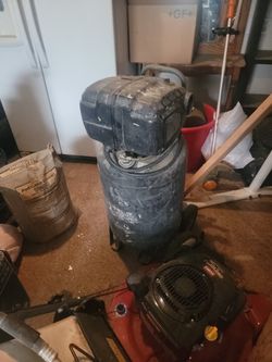 2 Air Compressors, 1 Husky And 1 Craftsman 