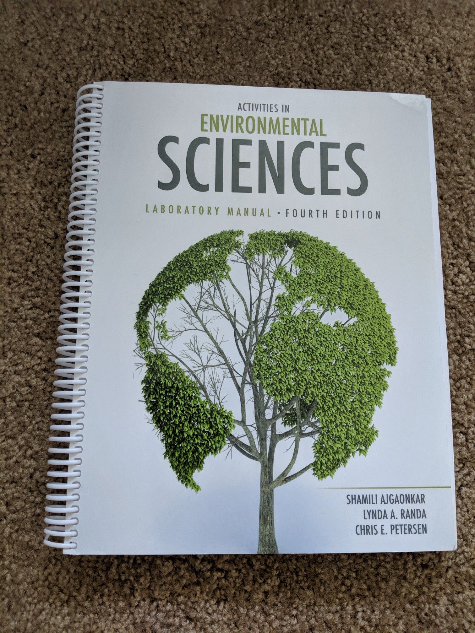 Activities in Environmental Sciences Lab Manual 4th Edition